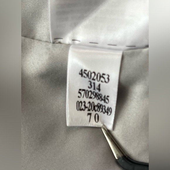 Chico's Silver Blazer Lightweight Metallic Suit Jacket - Picture 10 of 16